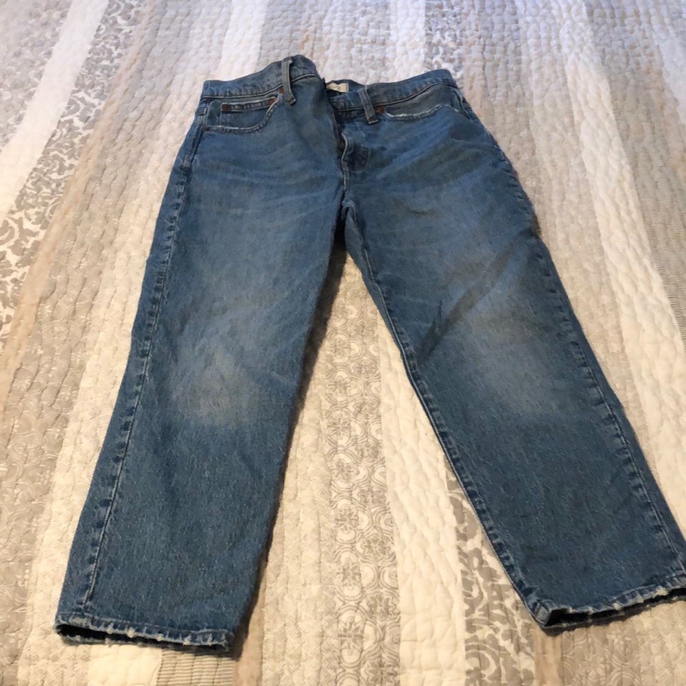 Madewell straight jeans
